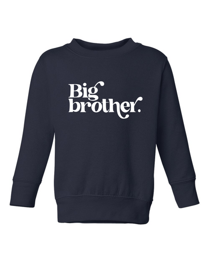 Big Brother Toddler Crewneck Sweatshirt