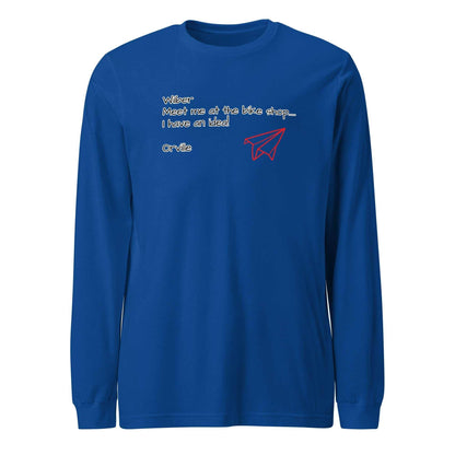 Bike Shop Unisex Long Sleeve Tee
