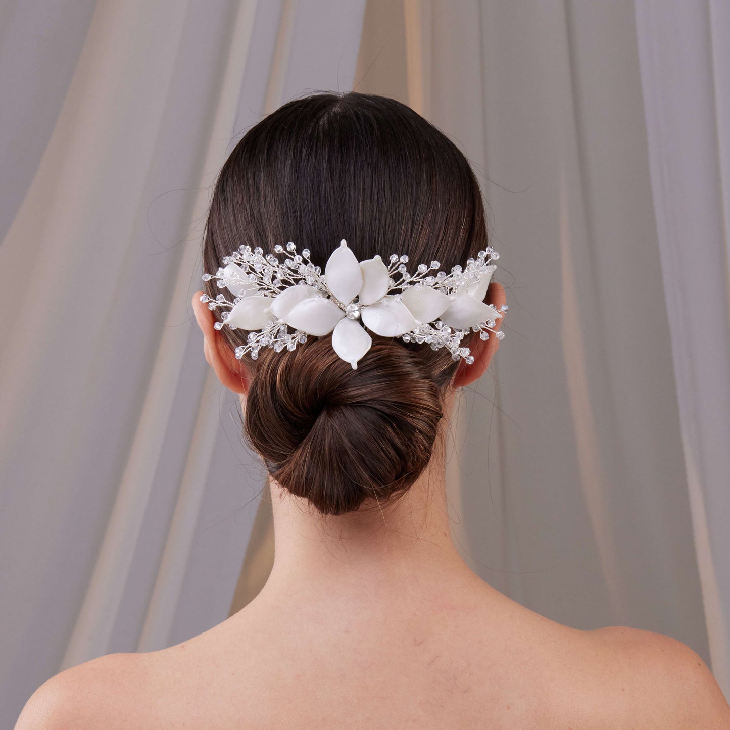 Flower Bridal Hair Comb