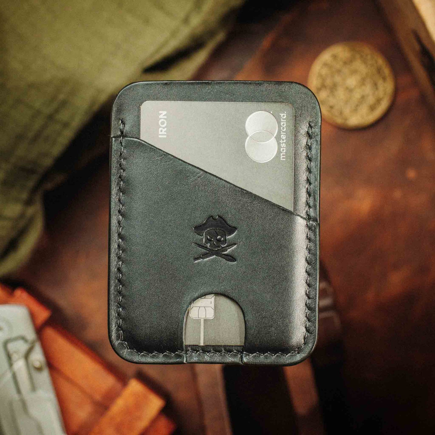 Pirate Goods Boatswain v4 Slim Wallet – Minimalist Leather EDC Card Holder