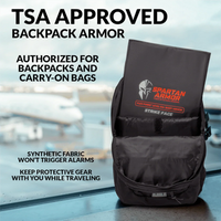 Spartan Level 3A Backpack Armor Panel