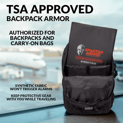 Spartan Level 3A Backpack Armor Panel