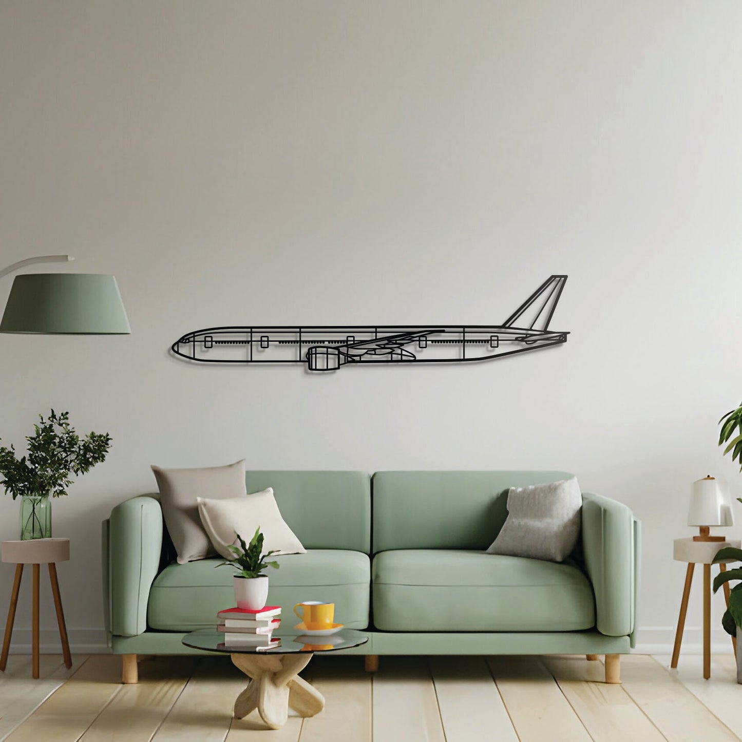 777-300ER Metal Aircraft Wall Art - NCP0012