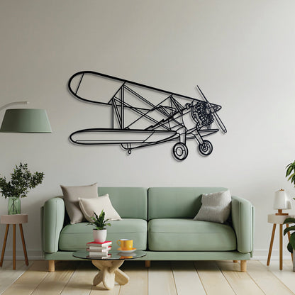 Model 75 Metal Aircraft Wall Art - NCP0108