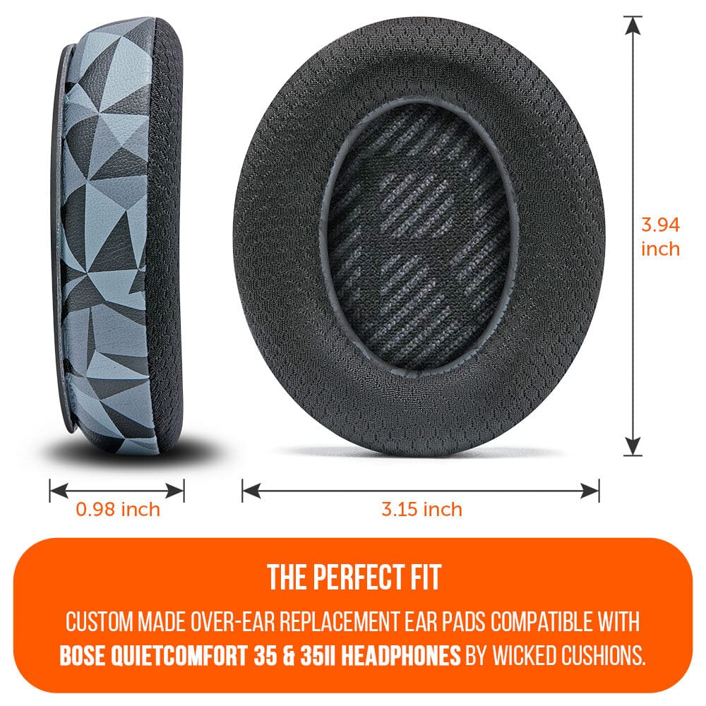 Bose QC35 Cooling Gel Earpads - WC FreeZe