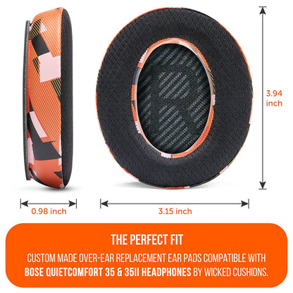 Bose QC35 Cooling Gel Earpads - WC FreeZe