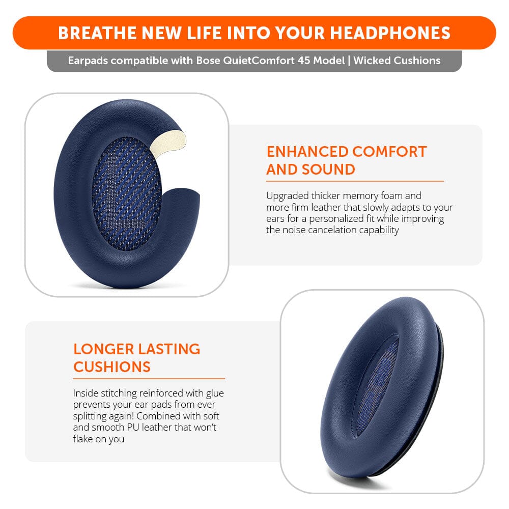 Bose QC45 Replacement Ear Pads
