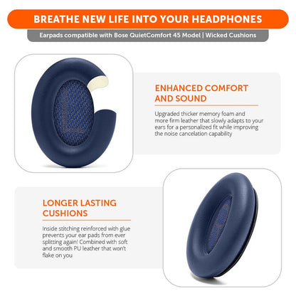 Bose QC45 Replacement Ear Pads