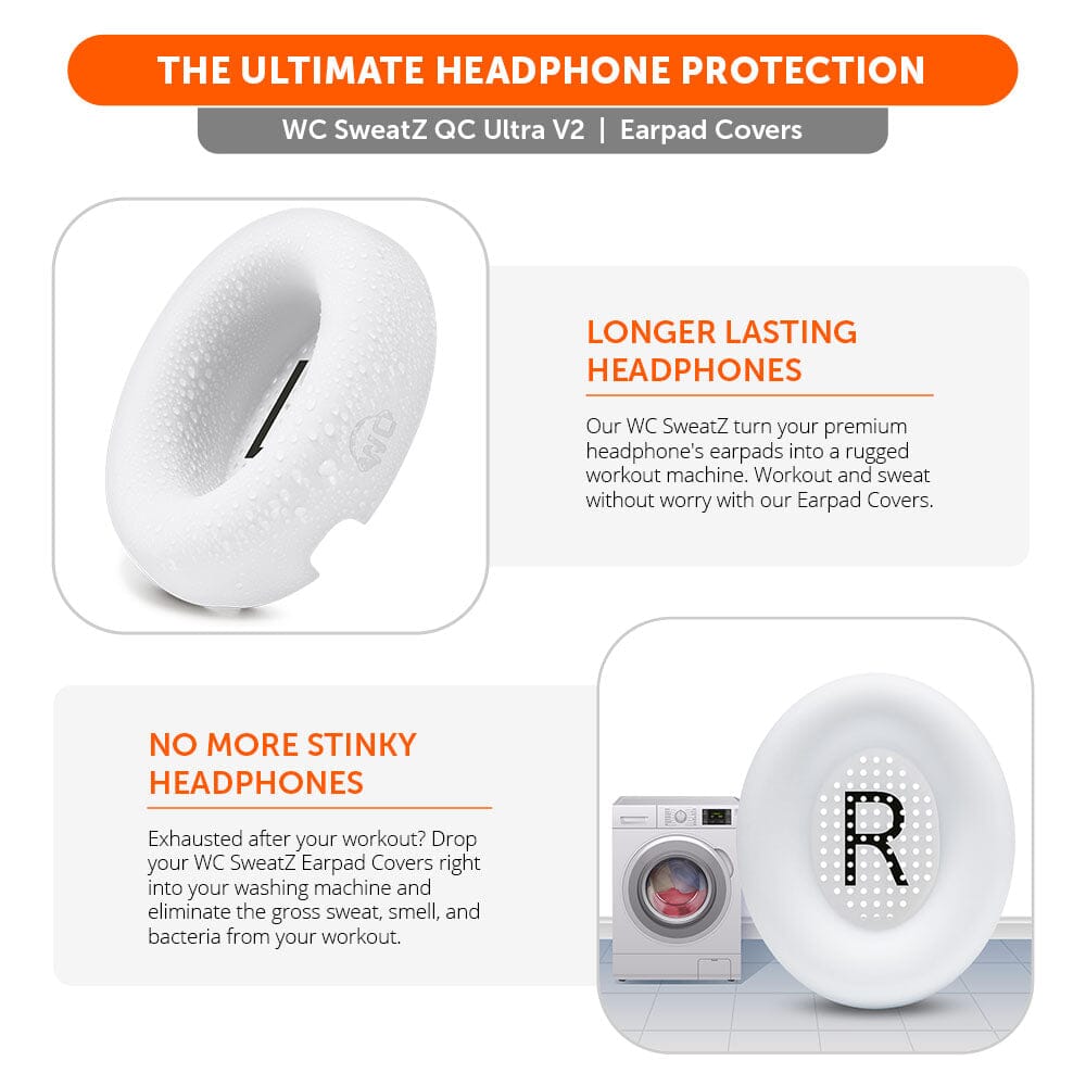 Bose QuietComfort Ultra Gen 1 & Gen 2 Earpad Sweat Covers - WC SweatZ QC Ultra