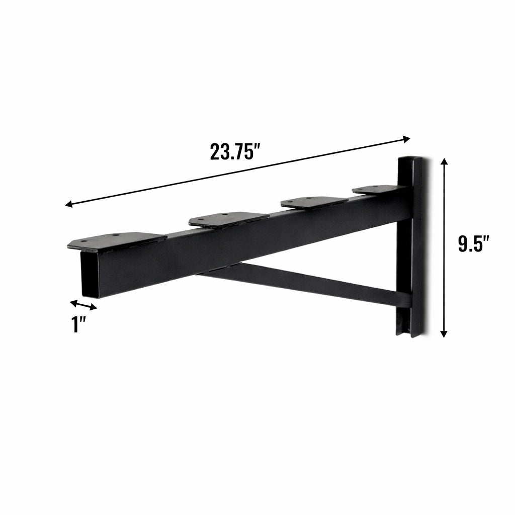 2' x 4' DIY Wall Shelf Brackets | Heavy Duty Garage Wall Shelves
