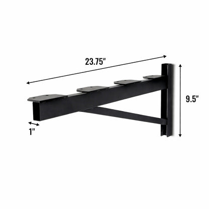 2' x 8' DIY Wall Shelf Brackets | Heavy Duty Garage Wall Shelf