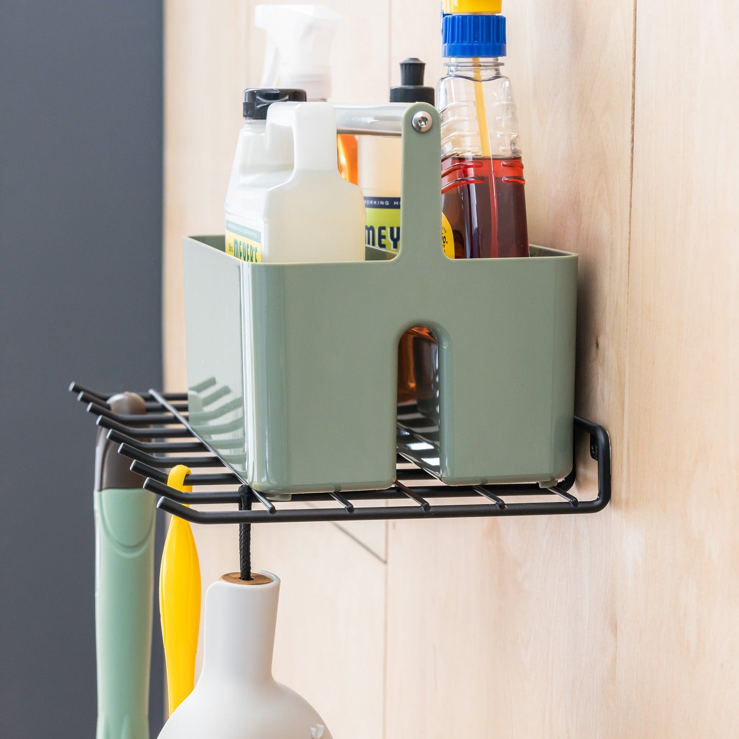 Afton Cleaning Supply Organizer | Holds 40 lbs