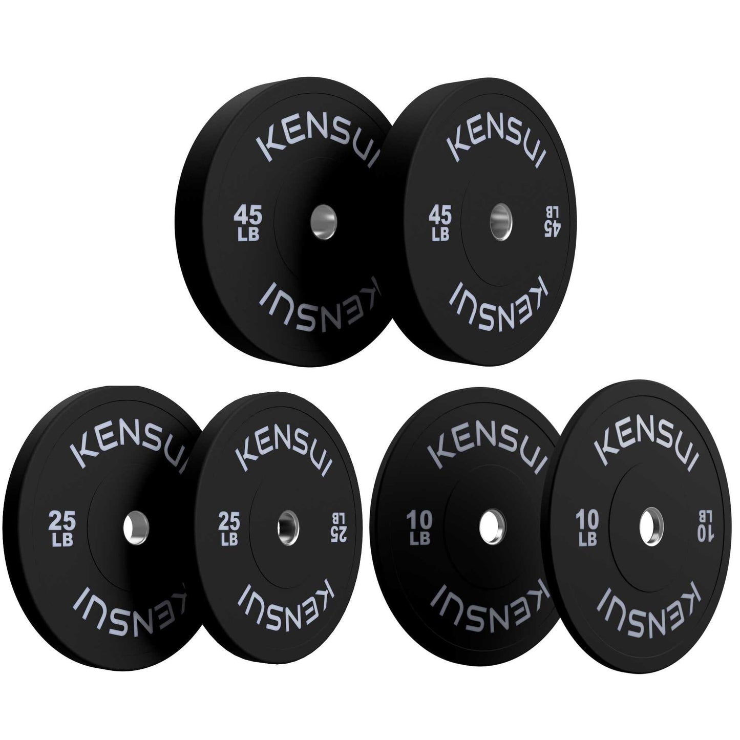 Black Bumper Plate (LB)