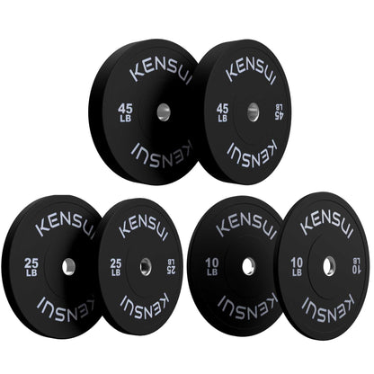 Black Bumper Plate (LB)