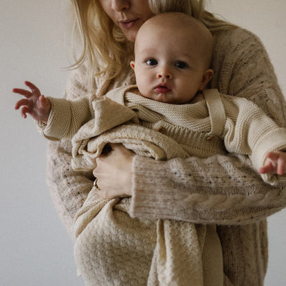 Knit Heirloom Blanket