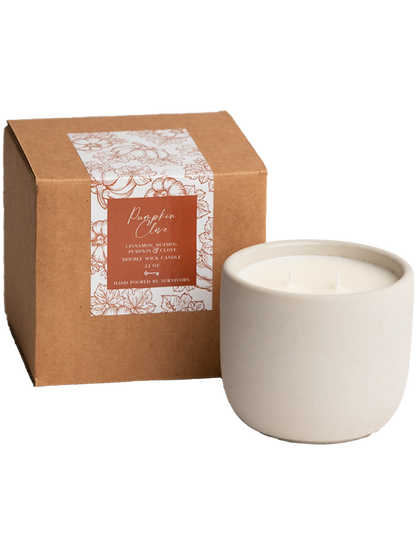 Pumpkin Clove Cement Candle