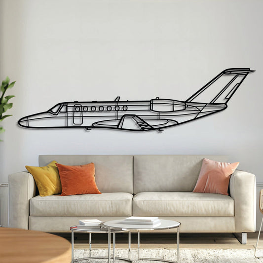 525B CJ3 Metal Aircraft Wall Art - NCP0158