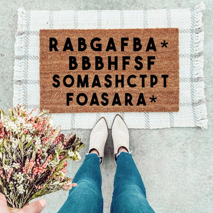 CG RABGAF Cleaned Version Doormat