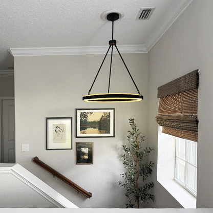 Adjustable Round LED Chandelier