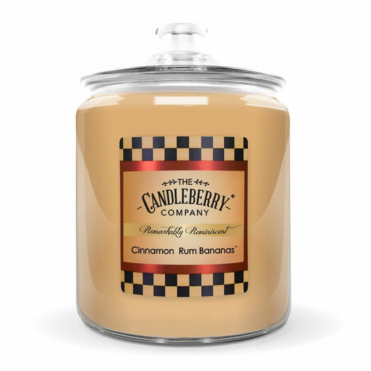 Cinnamon Rum Bananas™, 4 - Wick, Cookie Jar Candle (Collective)