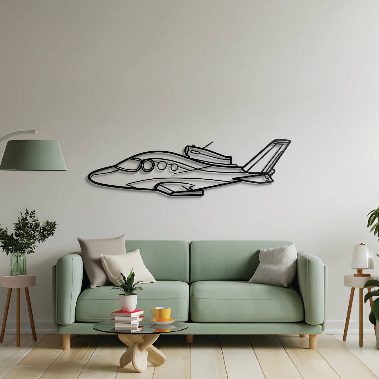 SF50 Metal Aircraft Wall Art - NCP0124