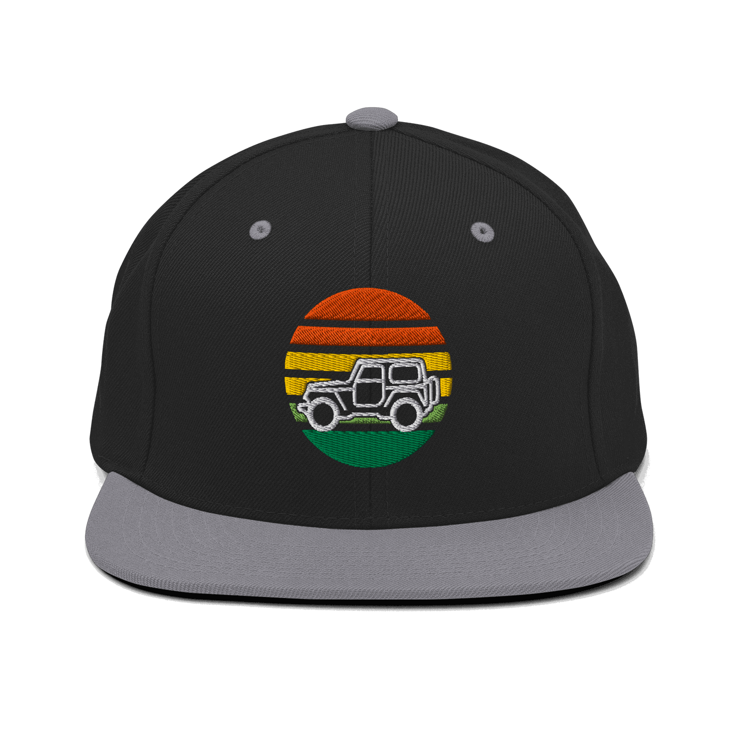 Automotive Hat 4 x 4 Embroidered Retro Snapback Hat Outdoors