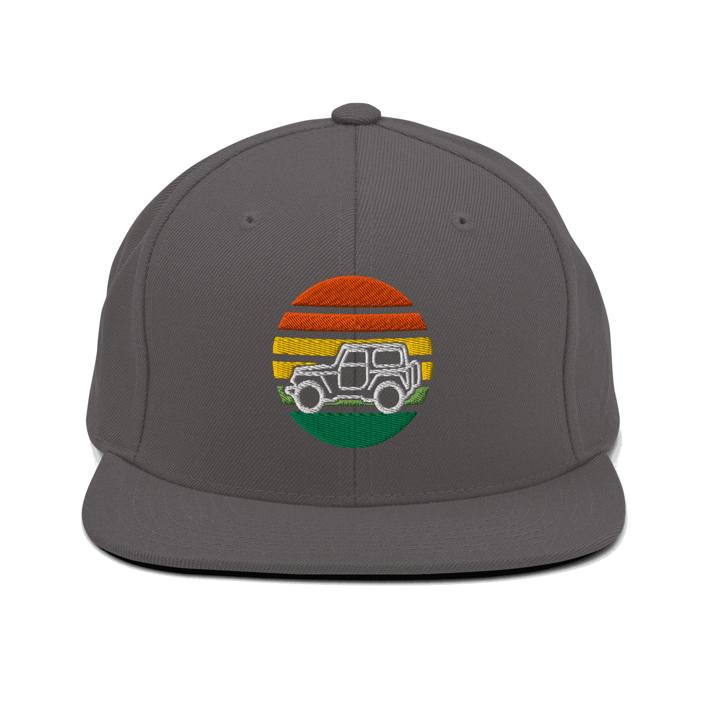Automotive Hat 4 x 4 Embroidered Retro Snapback Hat Outdoors