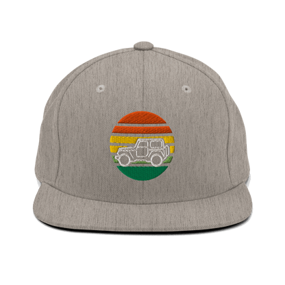 Automotive Hat 4 x 4 Embroidered Retro Snapback Hat Outdoors