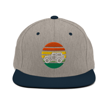 Automotive Hat 4 x 4 Embroidered Retro Snapback Hat Outdoors