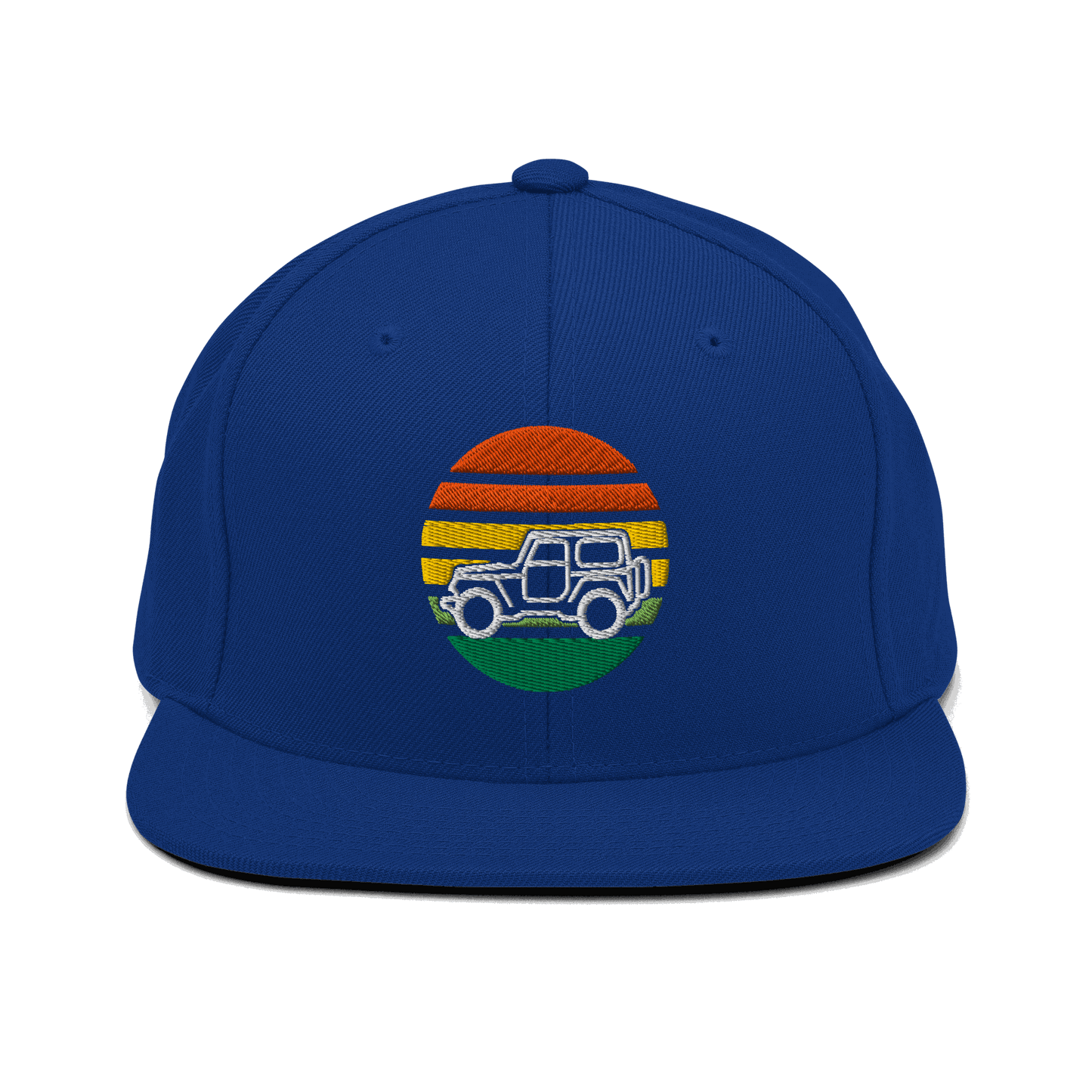 Automotive Hat 4 x 4 Embroidered Retro Snapback Hat Outdoors
