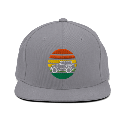 Automotive Hat 4 x 4 Embroidered Retro Snapback Hat Outdoors