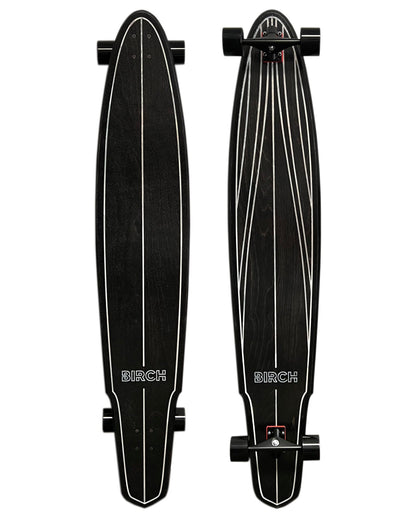 BIRCH 57" SHAKER Longboard Cruiser Skateboard - Complete Setup or Deck Only