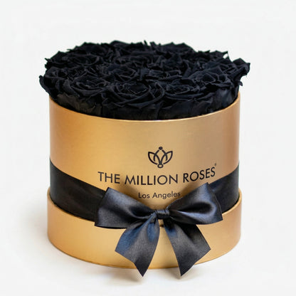 Classic Gold Box | Black Roses