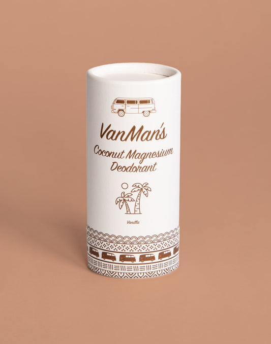 *New* VanMan's Vanilla Magnesium Deodorant - 2 oz