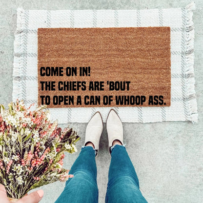 Come On In Chiefs Doormat