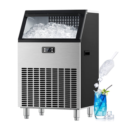 200LBS Freestanding Commercial Ice Maker Z5895