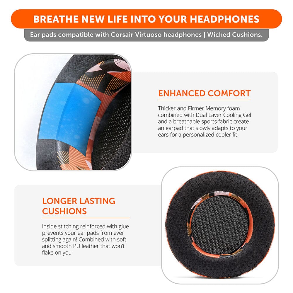 Corsair Virtuoso Earpads - WC FreeZe Cooling Gel