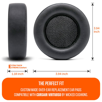 Upgraded Corsair Virtuoso Ear pads