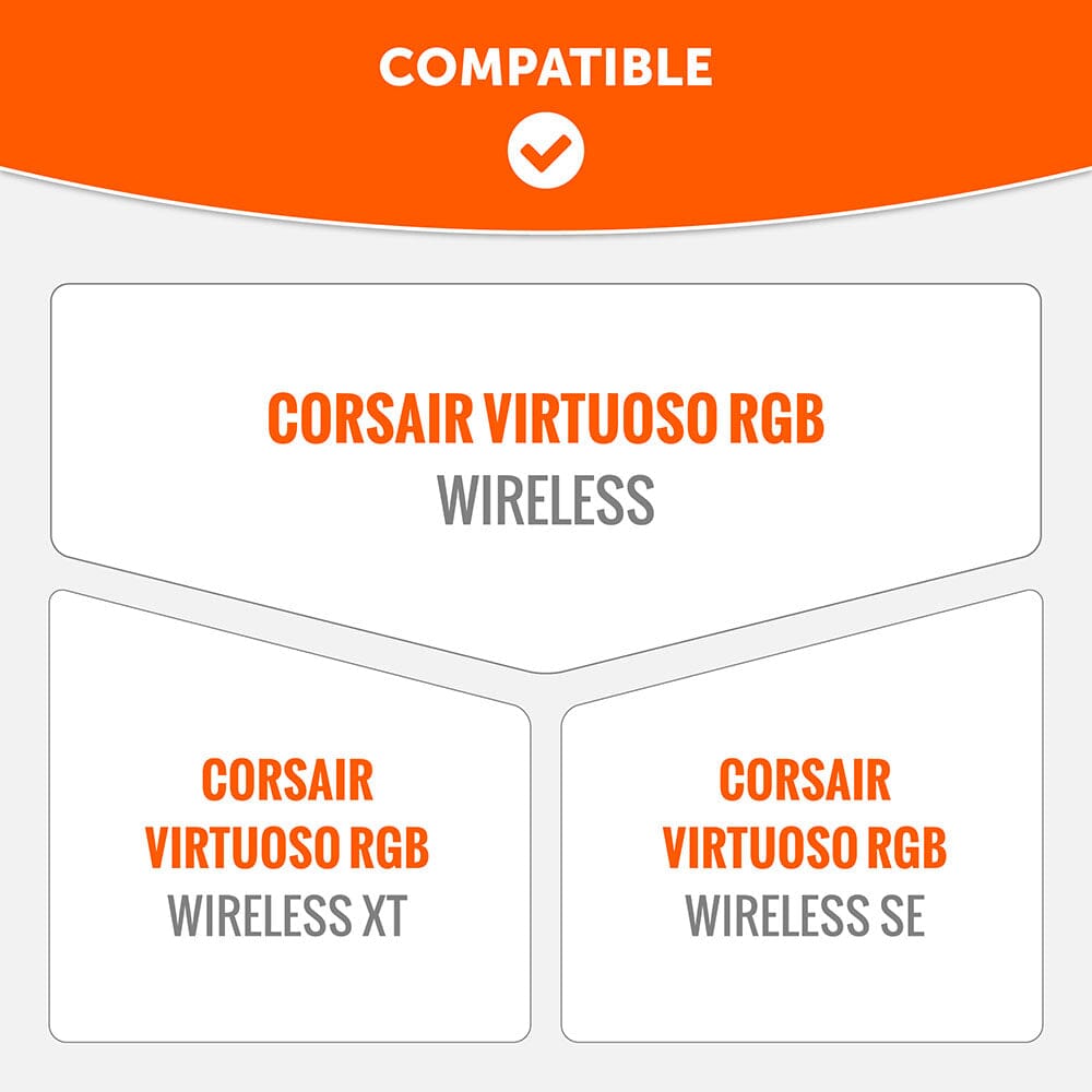 Corsair Virtuoso Silicone Headband Cover - WC BandZ Virtuoso