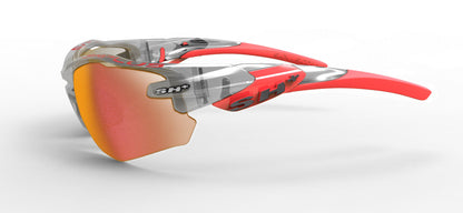 SH+ Sunglasses RG 5000 Silver/Red
