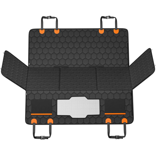 54 x 25.6 in Dog Car Seat Cover for Back Seat Waterproof 600D for Cars