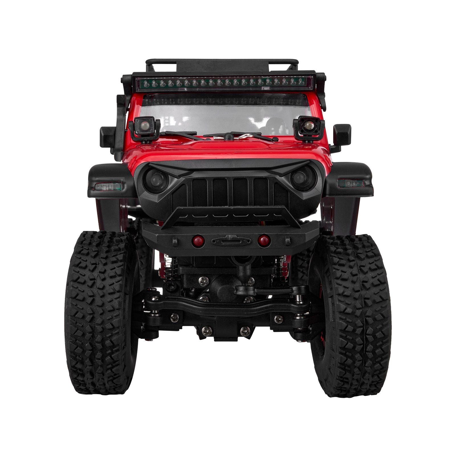 Remote Control Car 1:24 Scale Full Lighting 4WD Off-Road Truck for Kids