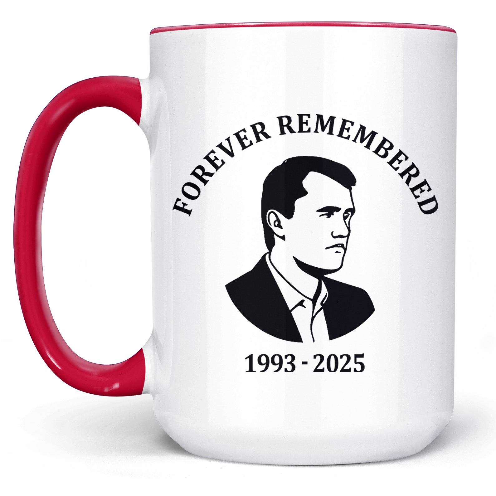 Rest in Peace Charlie Kirk Memorial Coffee Mug Tribute Gift Remembrance Cup In Memory Commemorative RIP Mug USA Mug Kirk Mug 682967