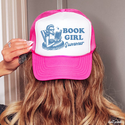Book Girl Summer Trucker Hat *8 COLORS