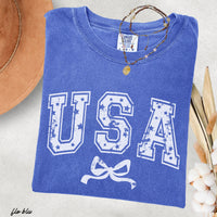 USA Star Coquette Tee *10 Colors (S-3X)