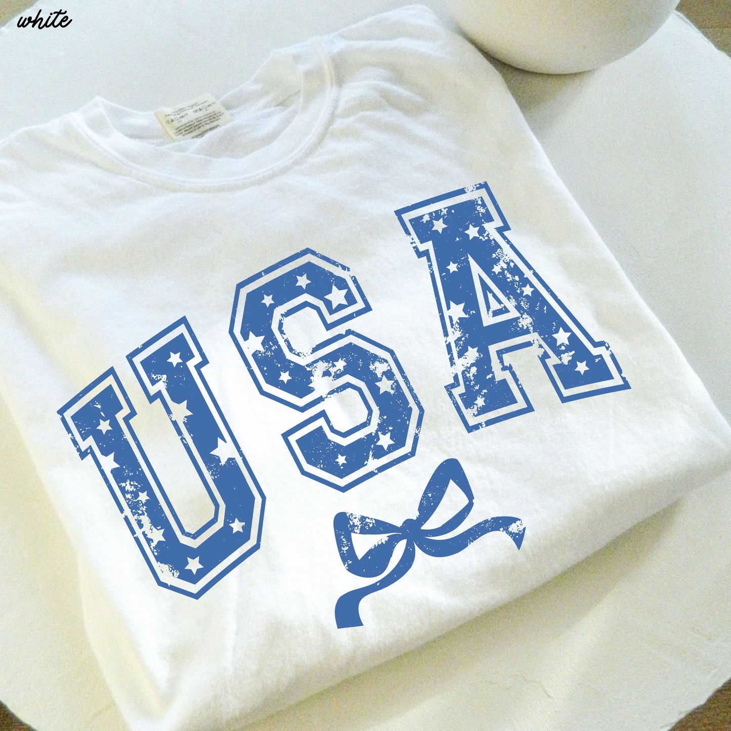 USA Star Coquette Tee *10 Colors (S-3X)
