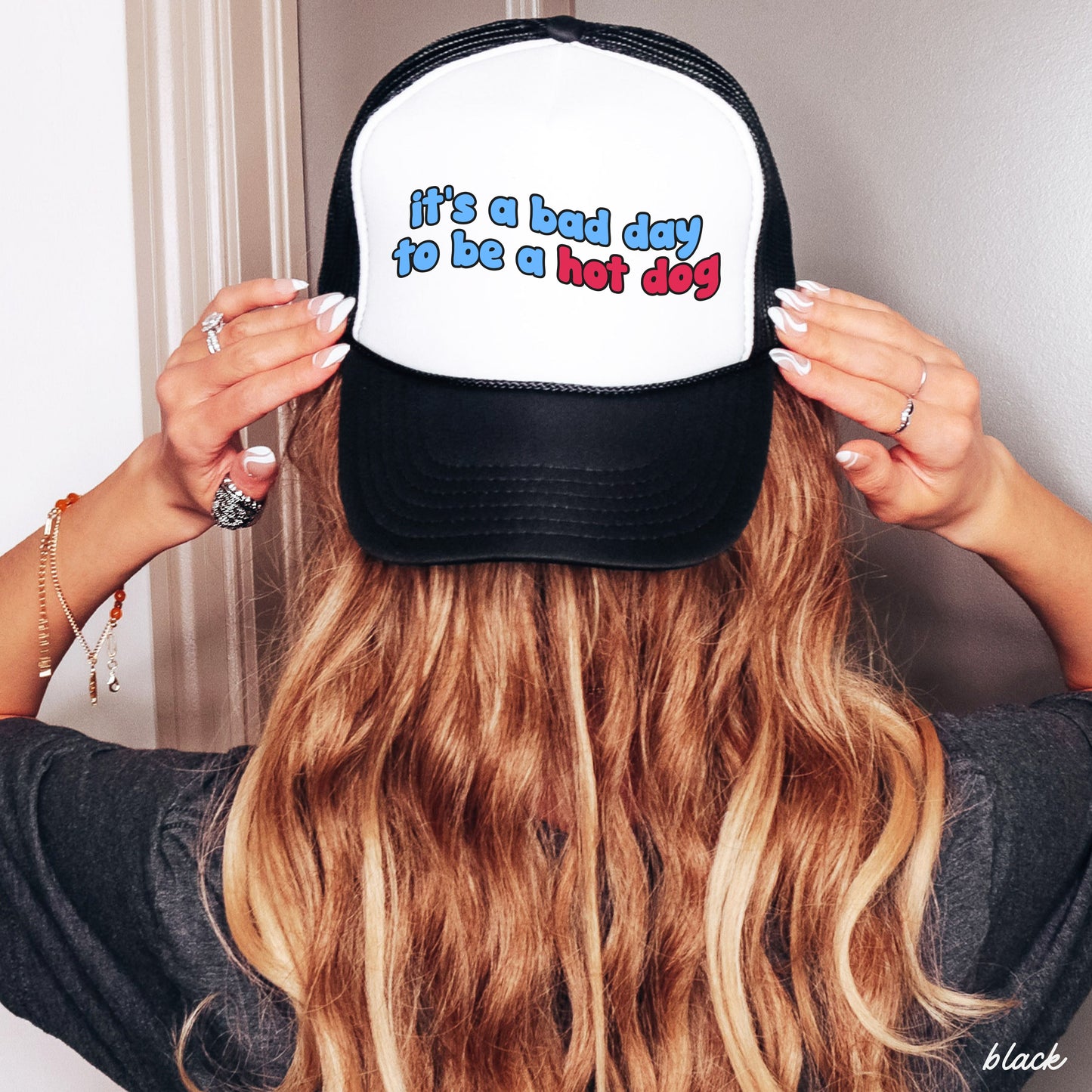 Hot Dog Trucker Hat *7 COLORS