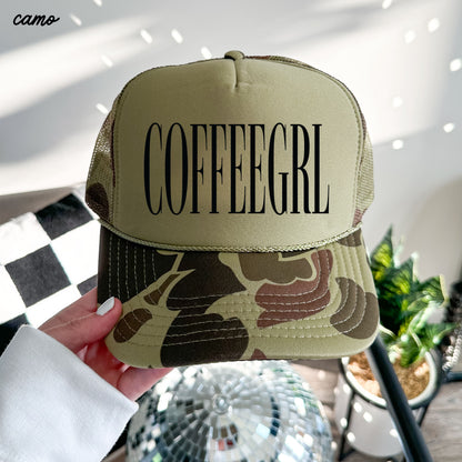CoffeeGrl Trucker Hat *11 Colors