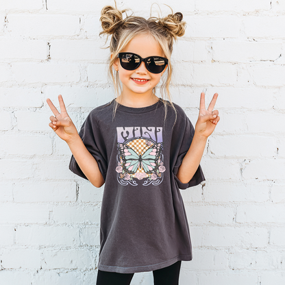 Distressed Butterfly Mini T-Shirt