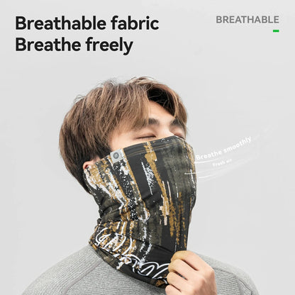 Winter Fleece 3 IN 1 Cycling Mask Hat Reversible